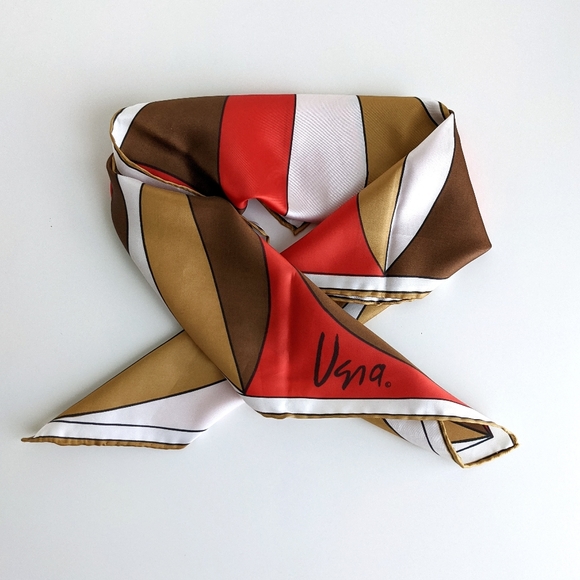 Vintage Vera Neumann Silk Scarf - Picture 5 of 5